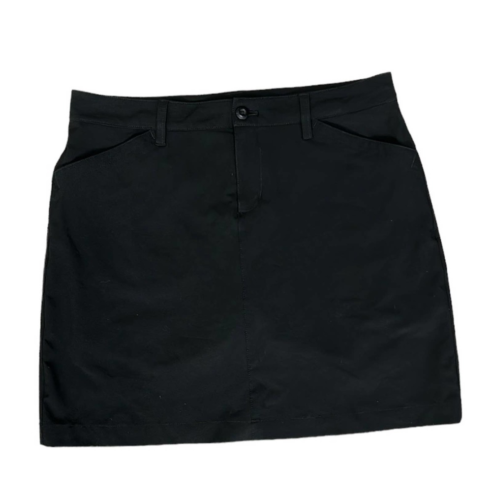 Eddie Bauer Women's Horizon High-Rise Skort Black Size 8